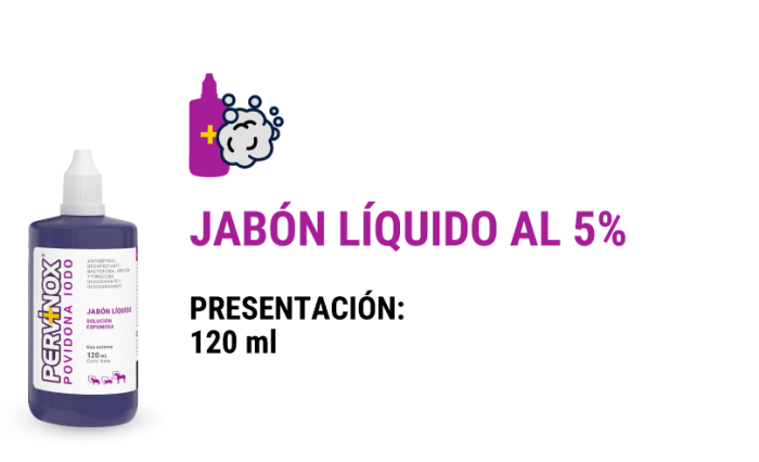 Pervinox Veterinario Jabón líquido